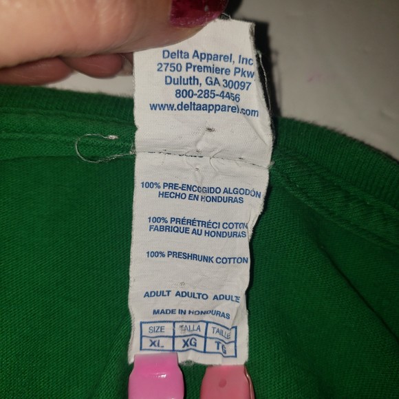 VINTAGE St. Paddy's Irish Pride  Green T Shirt  Size XL - Picture 6 of 7